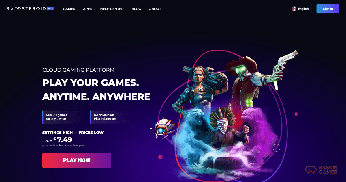 Boosteroid provides affordable access to hits like GTA V, Elden Ring, and more. It’s light on the wallet, heavy on the action.