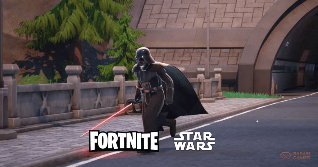 Fortnite’s AI Darth Vader_ James Earl Jones’ Voice Returns, and Players Are Pushing It to the Limit - Inner Image In-game screenshot of Darth Vader in Fortnite using AI-generated voice lines