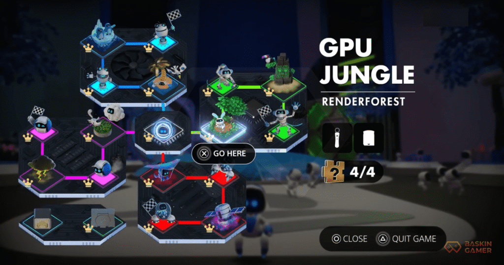 Astro’s Playroom isn’t just a platformer. It’s a celebration of everything PlayStation. Throughout the game, you’ll find bots reenacting moments from iconic games. These aren’t random — they’re part of carefully placed Easter eggs that reward curious players. The special bot in GPU Jungle is one such hidden gem. Discovering it can feel like finding a secret room from your childhood.