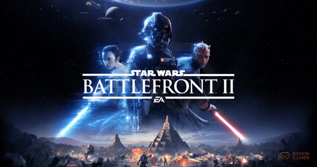 Star Wars Battlefront II Breaks Records in 2025 – But the Force is Lagging - Featured image Star Wars Battlefront II gameplay showing large-scale Galactic Assault battle on Naboo.