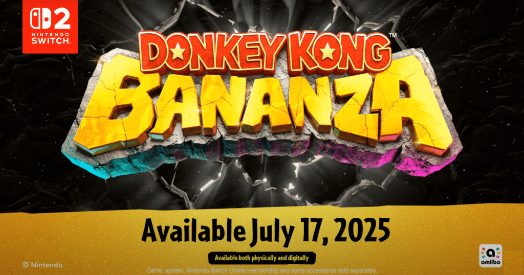 Donkey Kong is back—and he’s going bananas! In the June 18, 2025 Nintendo Direct, fans got a first look at Donkey Kong Bananza, an action-packed 3D platformer coming exclusively to the Nintendo Switch 2. Launching on July 17, this game isn’t just a return to form—it’s an evolution for the entire franchise.
