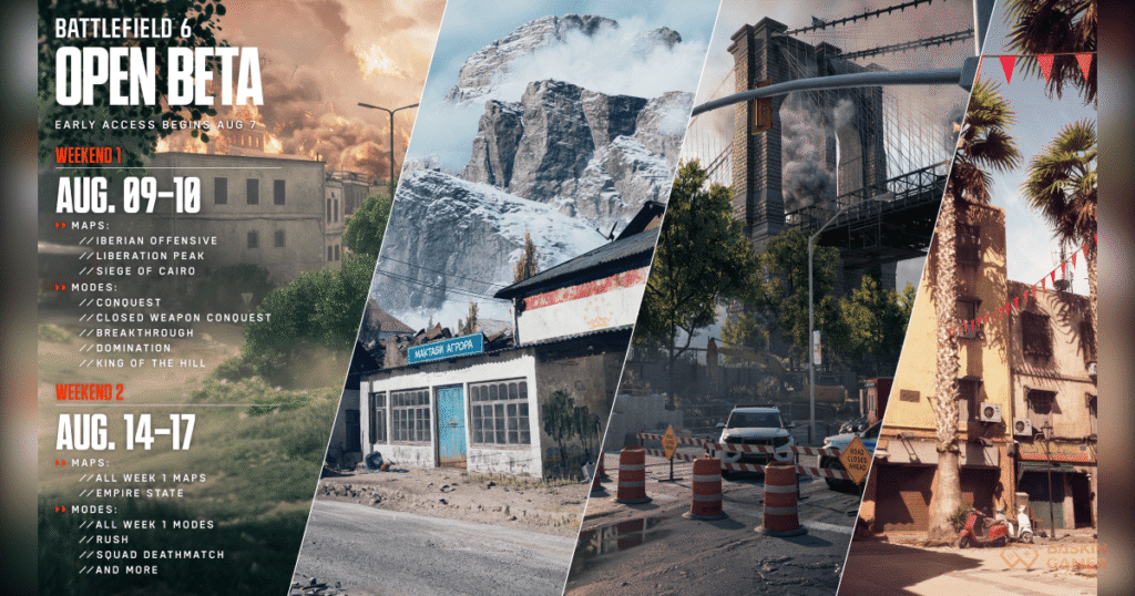 Explosive Reveal and Massive Beta_ Battlefield 6’s Multiplayer Future Unveiled Maps and Modes- Inner Image Sandbox Combat with Multiple Maps & Modes
This isn’t limited to Battlefield’s classic Conquest. Expect diverse modes and environments that mix fast tactics with sprawling narratives.