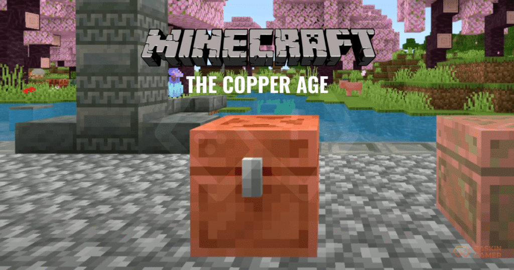 Minecraft’s storage system receives a huge upgrade with copper chests and shelving units. These blocks not only provide more storage space but also support redstone-powered hot-swapping, giving players new ways to automate sorting systems. Both waxed and oxidized variants will be available, letting players customize storage rooms with functional yet stylish designs.