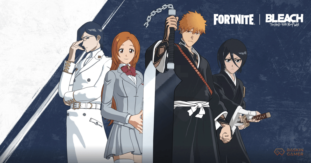 Fortnite x Bleach Is Finally Here_ Iconic Anime Skins Arrive in the Game- Baskingamer.com